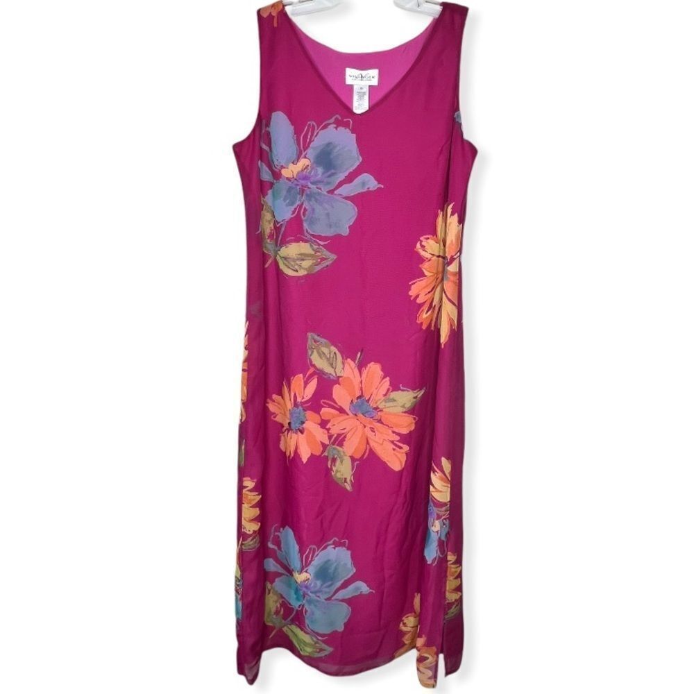 Vintage Villager Floral Dress